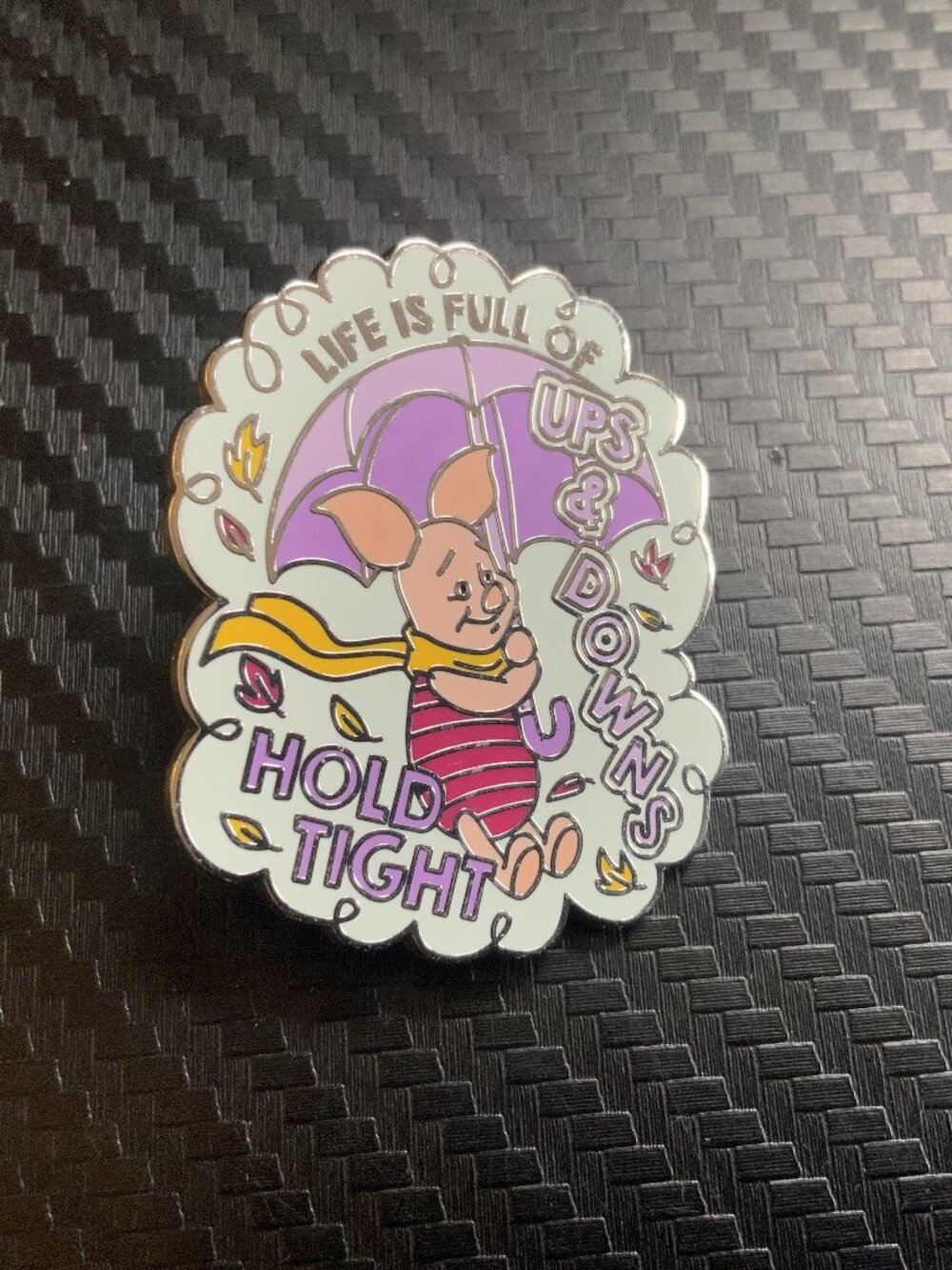 Disney Parks Winnie The Pooh 2022 Mystery Pin Piglet Hold Tight